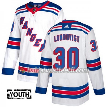 Lasten NHL New York Rangers Pelipaita Henrik Lundqvist 30 Adidas 2017-2018 Valkoinen Authentic Lasten NHL New York Rangers Pelipaita Henrik Lundqvist 30 Adidas 2017-2018 Valkoinen Authentic